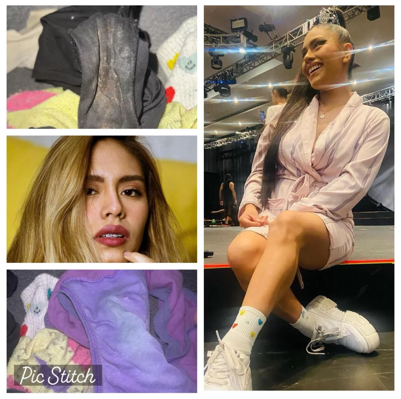 House sitting for a friend / look at her socks 👀 🤤 