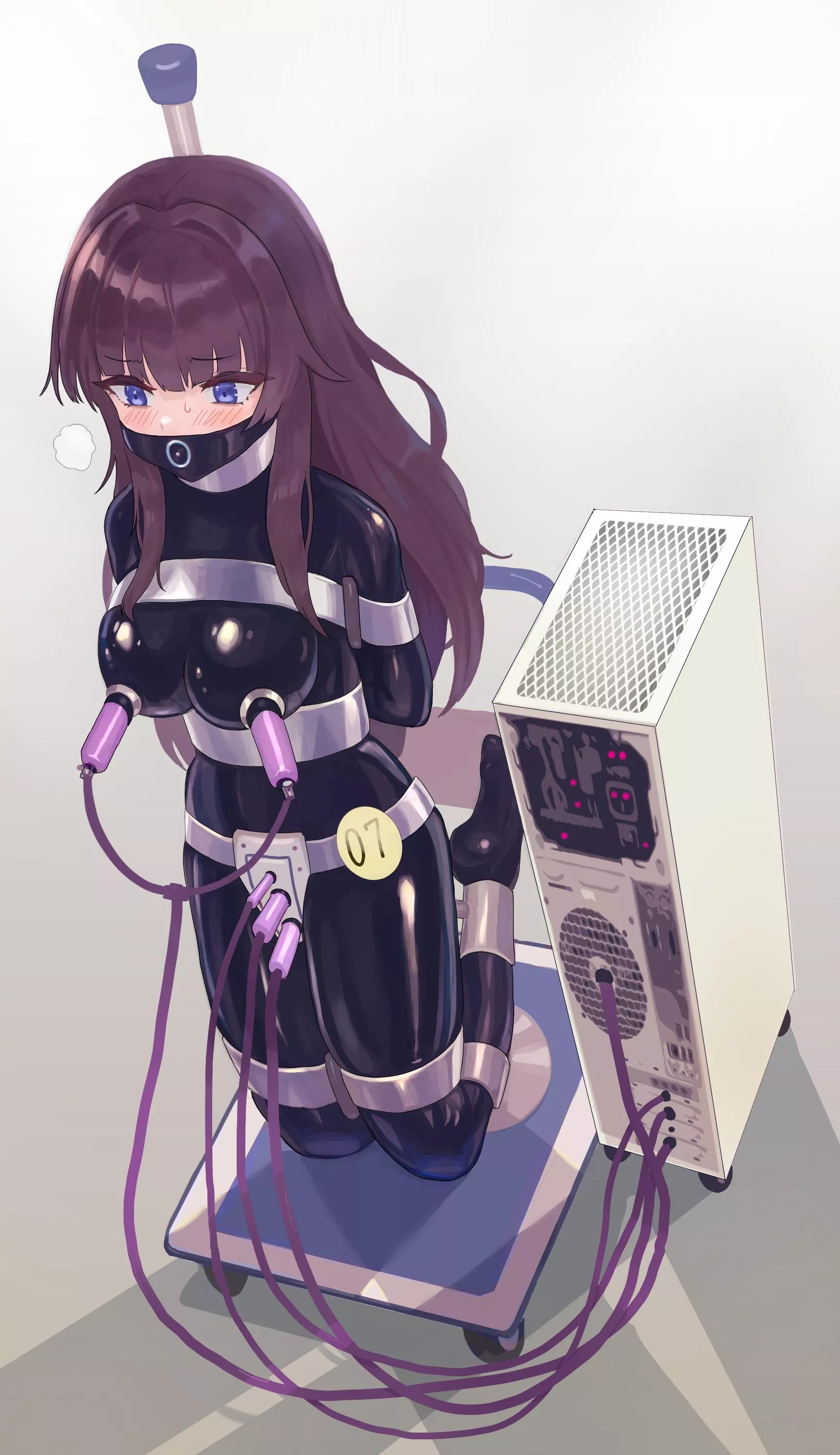 How long do you think she has been on that.