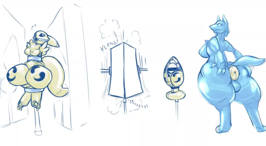 How Lucorp handles Problems... [inanimate, digimon, pokemon, buttplug-TF] by Sanagi