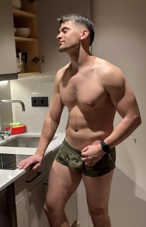 I have to buy underwear quite often... I now have a large collection, including boxers, thongs, and funny panties with drawings