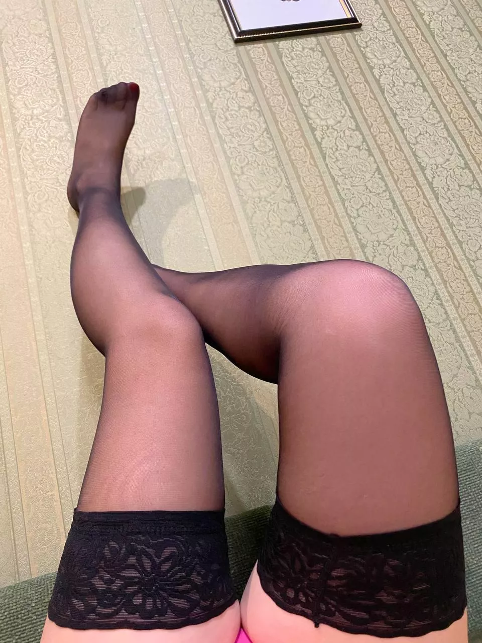 I hope you enjoy the sight of my tender legs