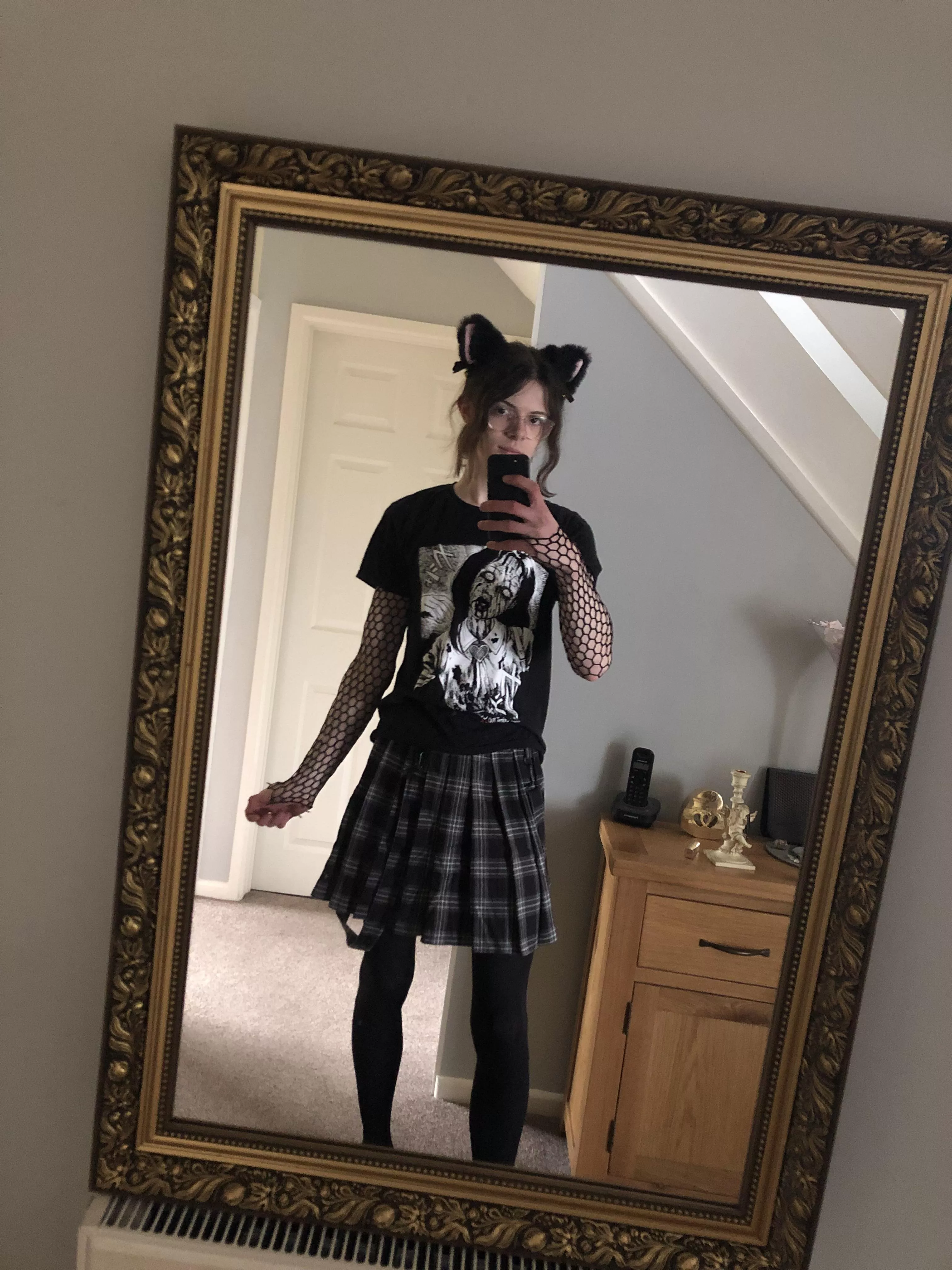 I think this is my favourite fit currently 🖤🖤
