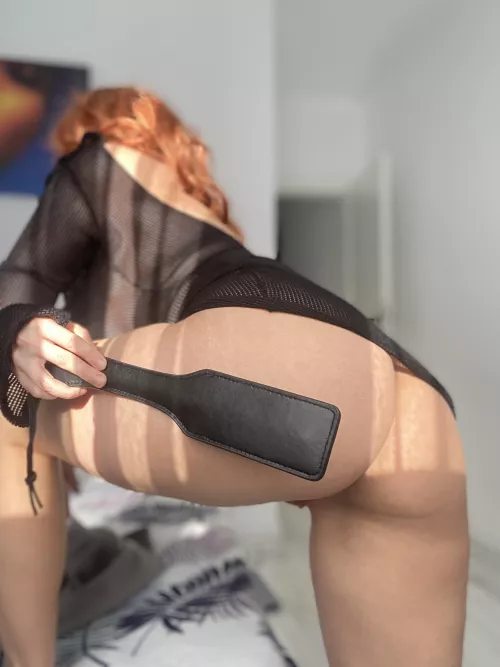 I want someone man enough to punish my ass til its bright red and bruised [f]