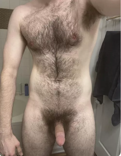 If you enjoy a hairy guy with a nice big cock, LMK. DMs open