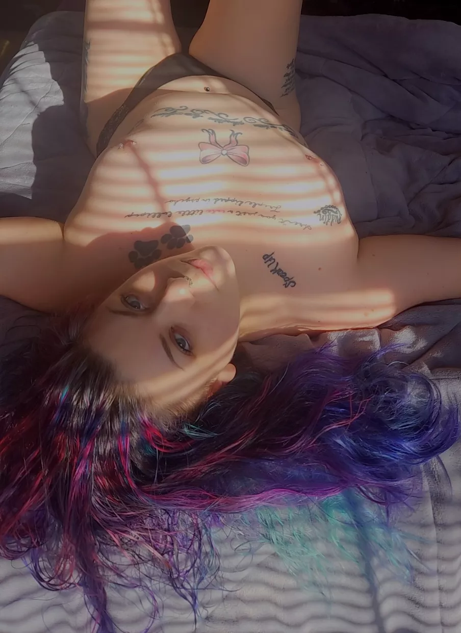 I'm a natural blue 😄🤭