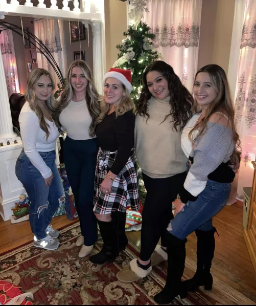 Latina mom with her daughters - rank them