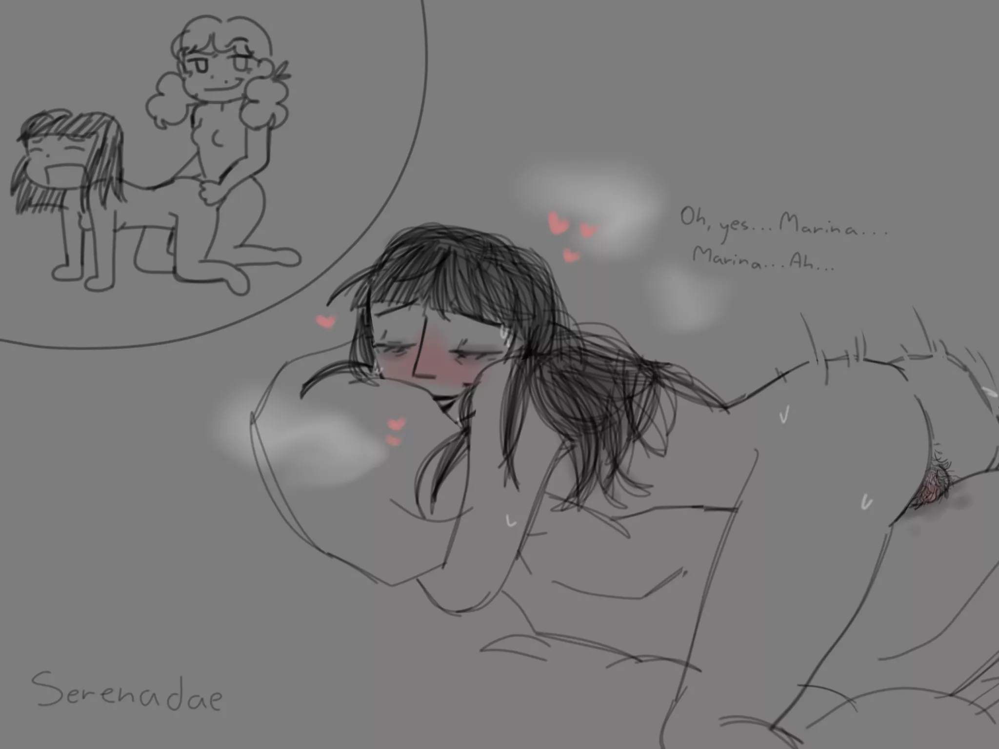 LF Mono Source, 2girls, Fear and Hunger, Samarie, Marina, 