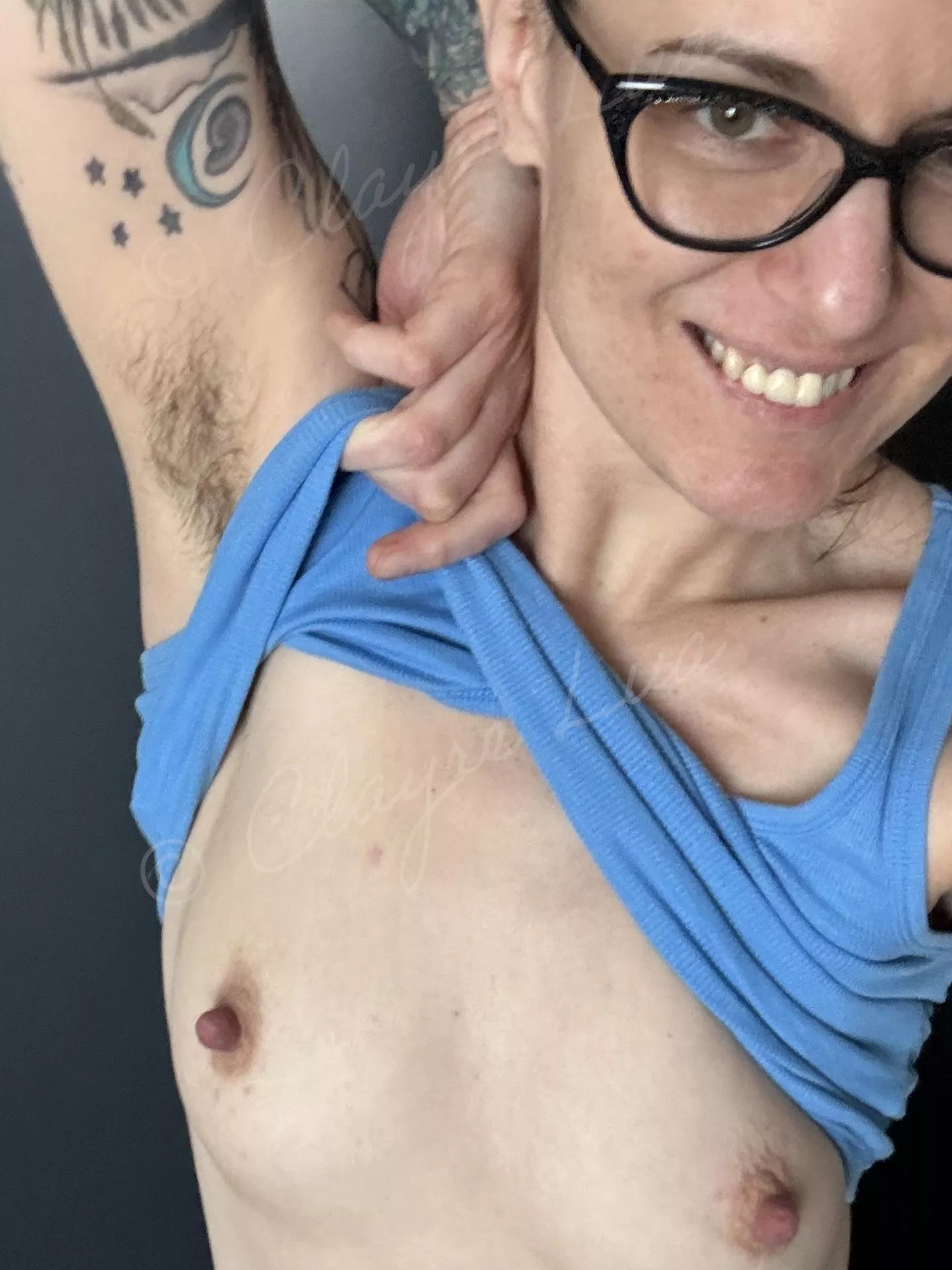 Mind blown when learned some people are cool with underarm hair!