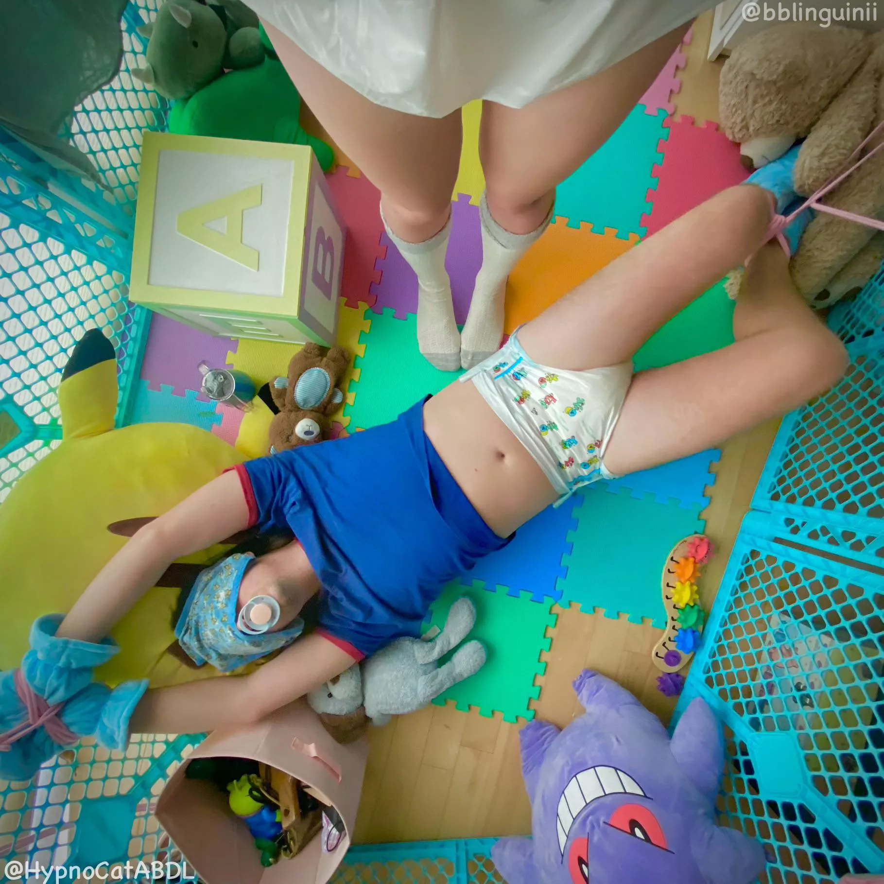 Mommy put me in timeout 😳