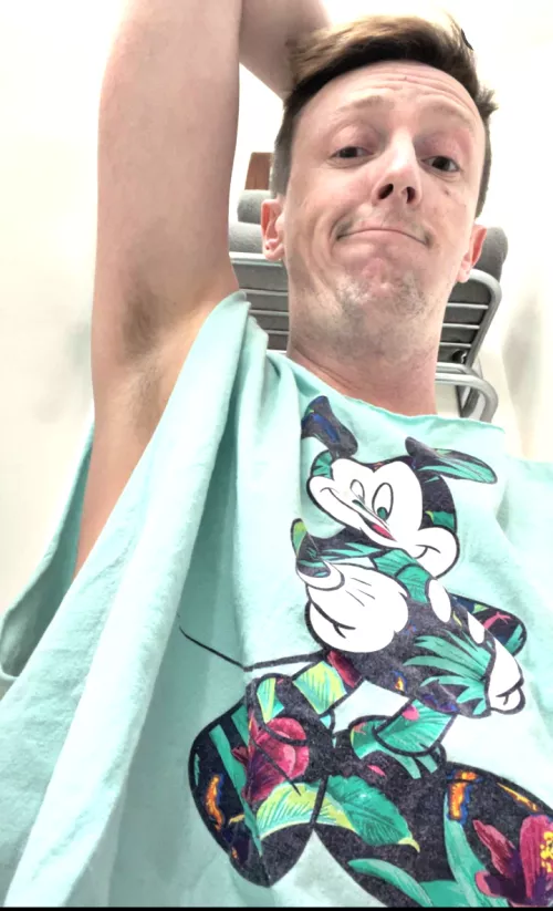 my bff showing his pit