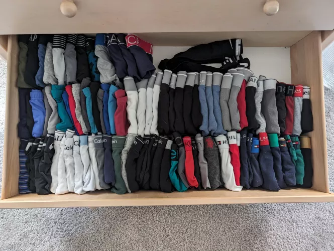 My briefs collection is growing 