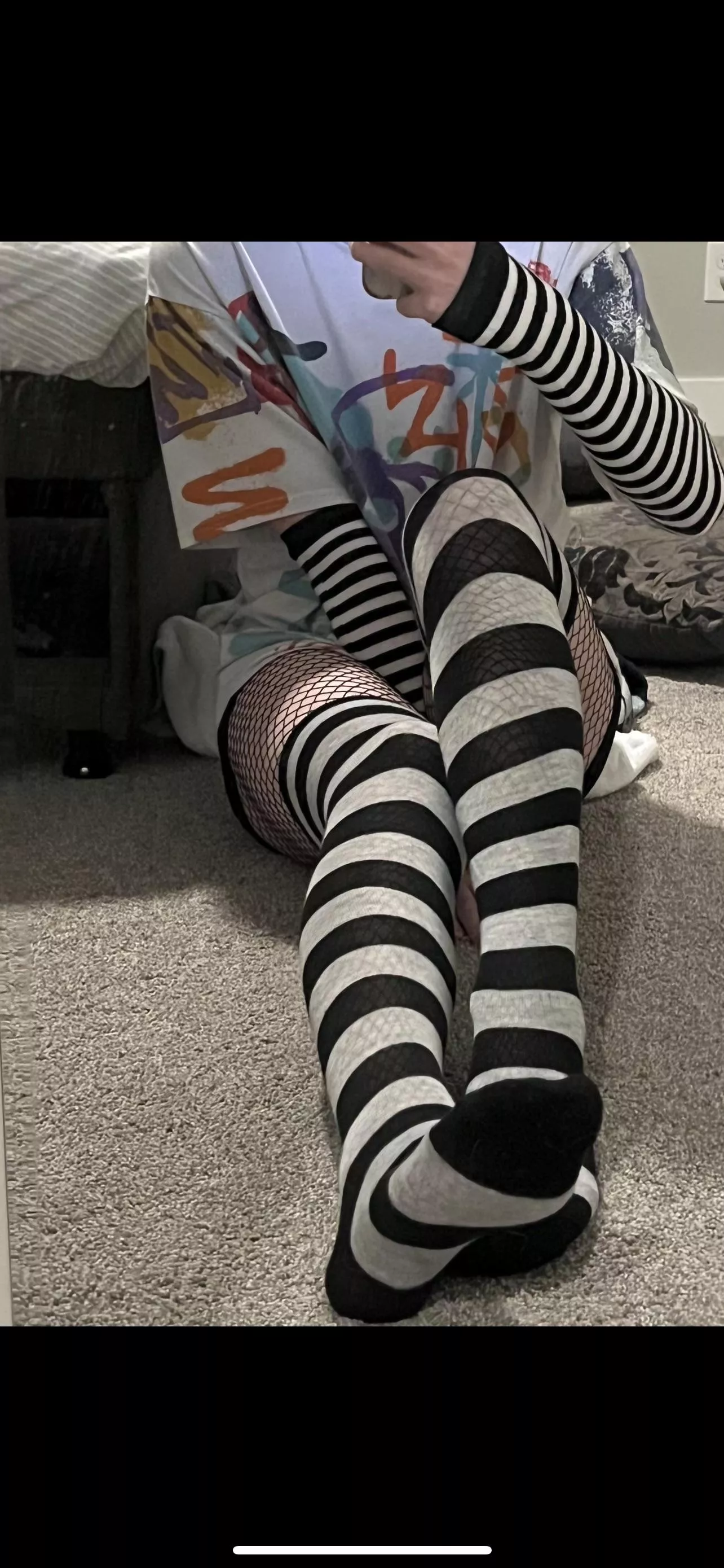 New socks and fishnets just arrived wahoo