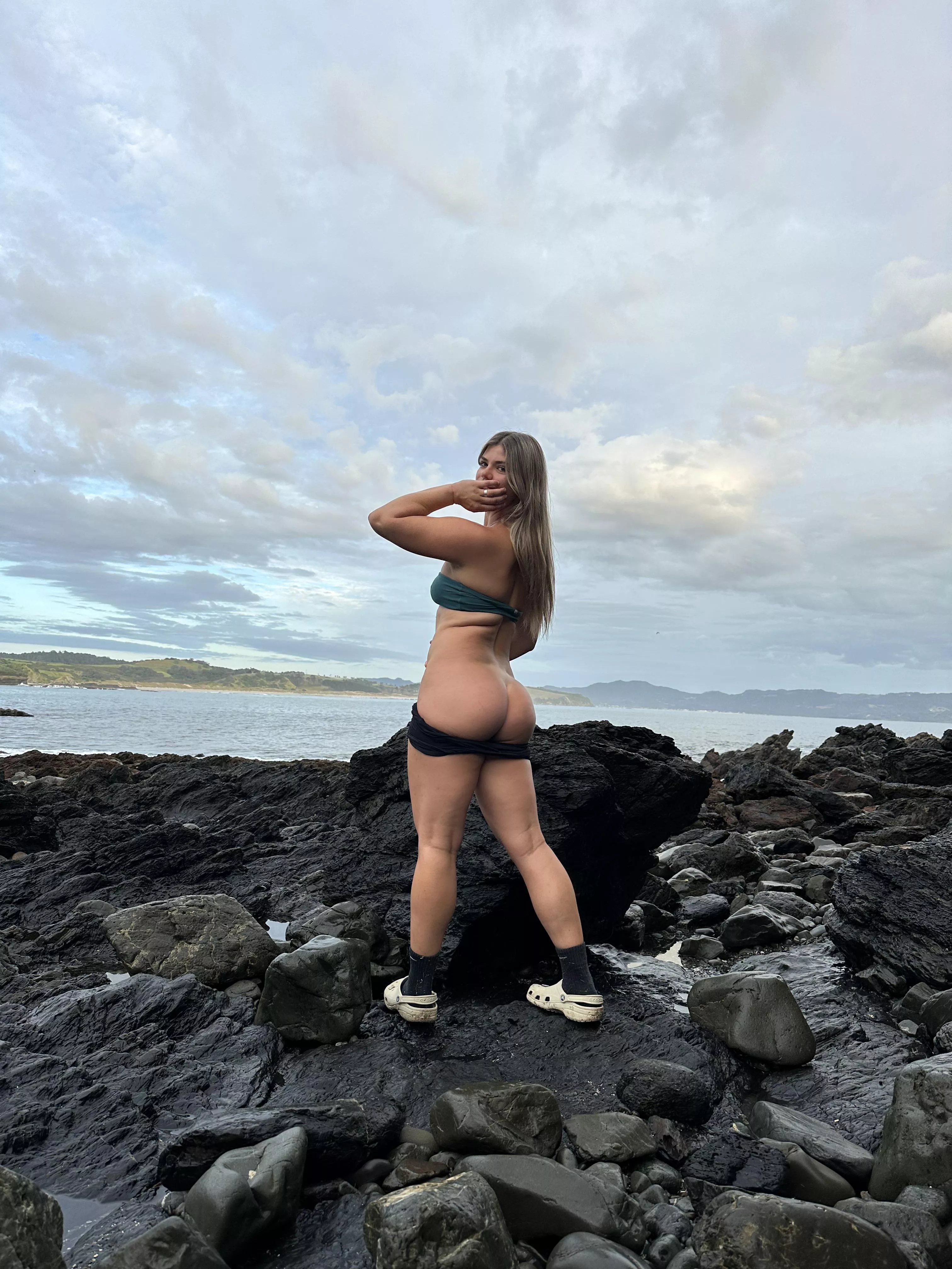 Next time shall I get fully naked on this random beach haha