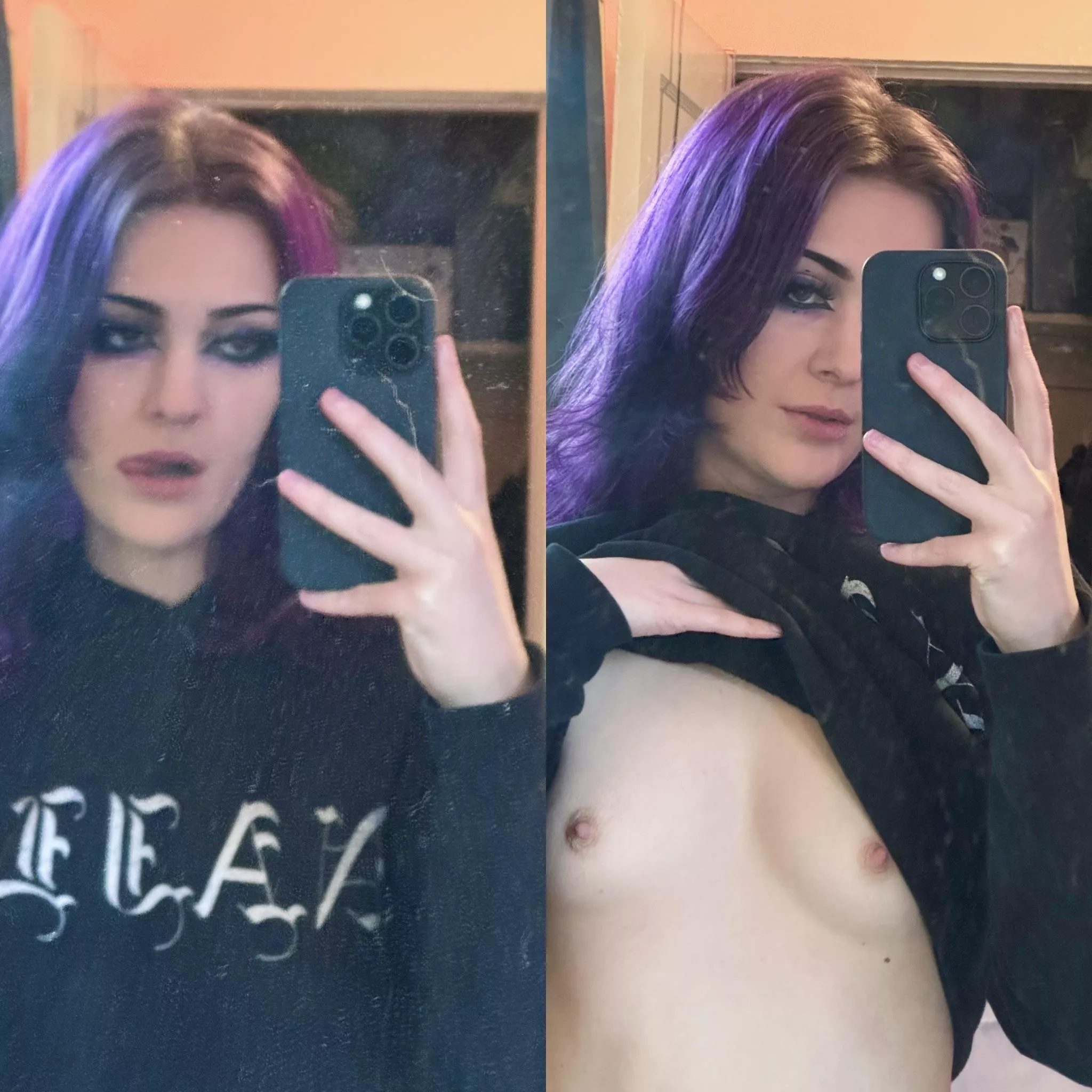 Petite goth girls give the best sloppy toppy sooo 