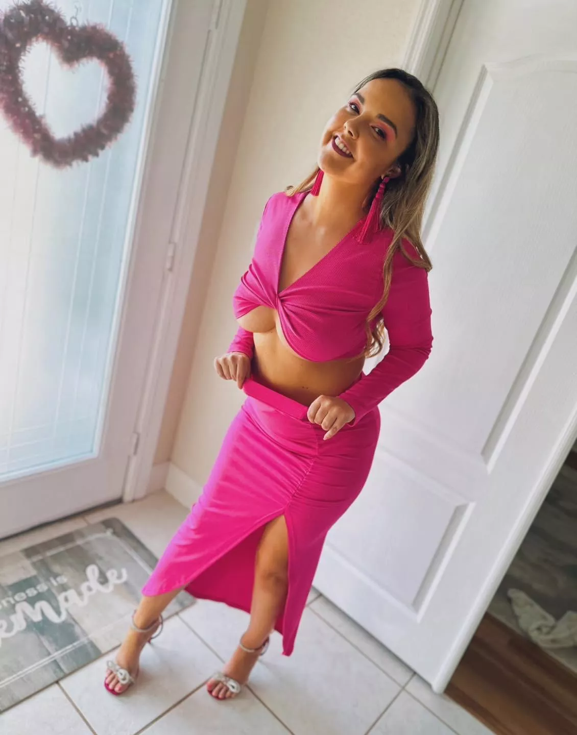 Pink outfit