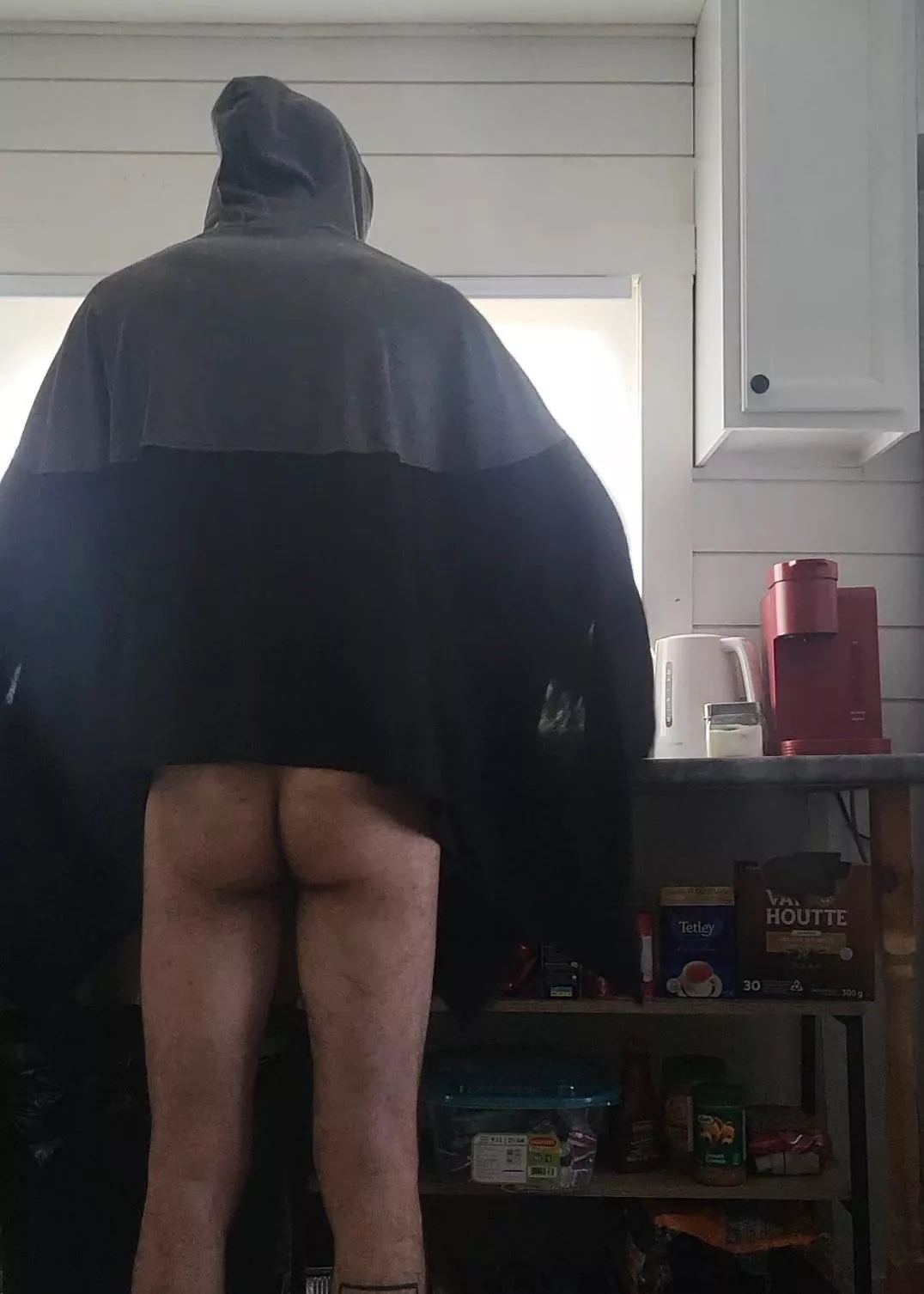 Saturday uniform, poncho and fur 