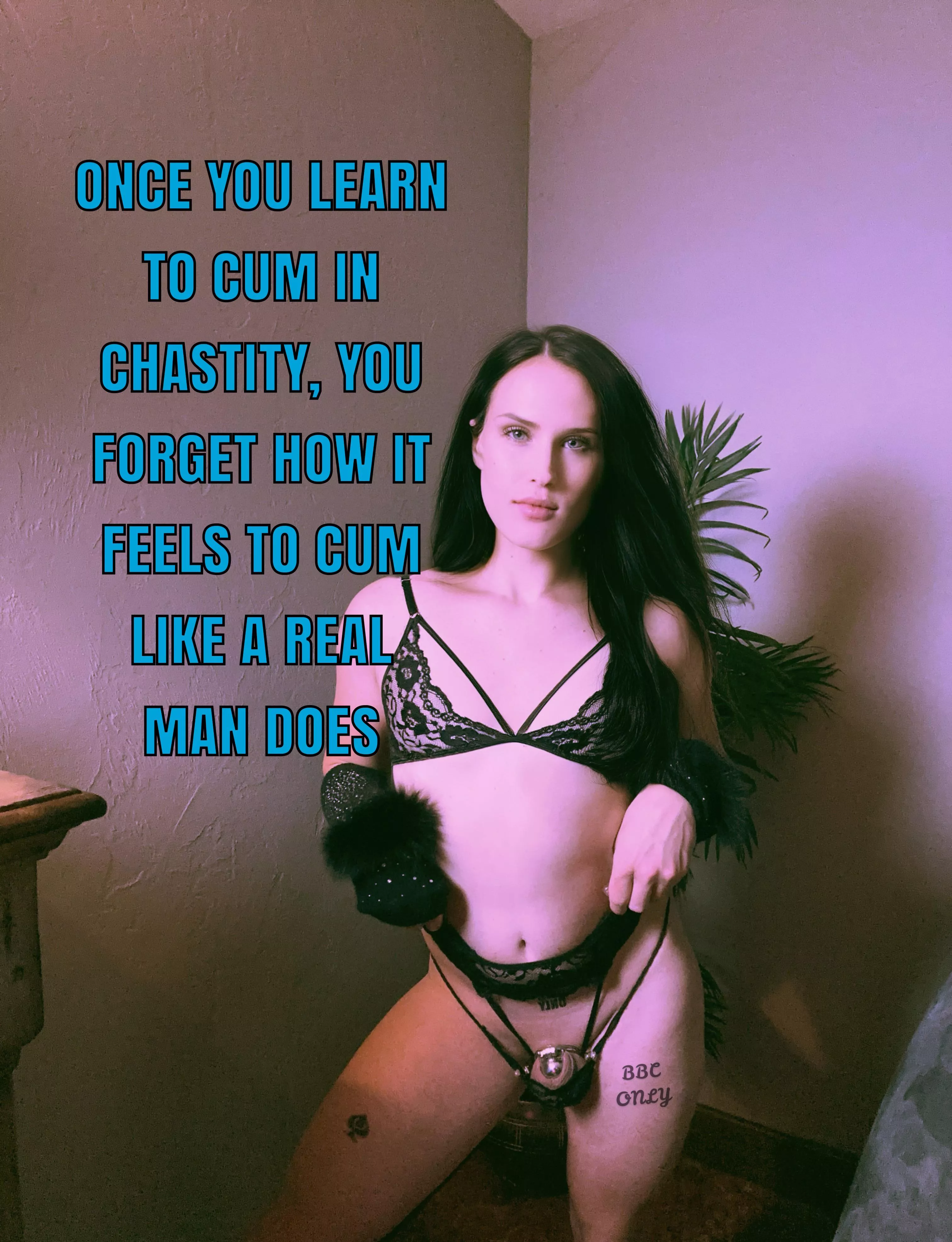 Sissy Captioned over my own photo! Save & Repost it!
