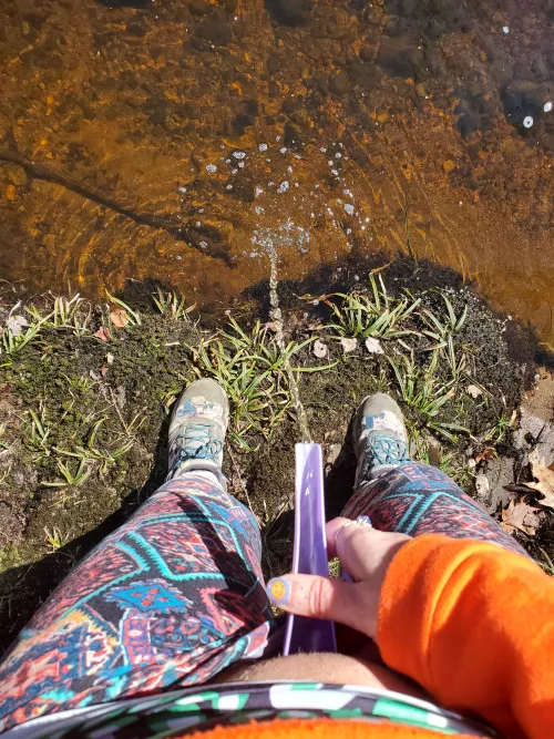 So glad I have one of these! Perfect for peeing outside!🏞