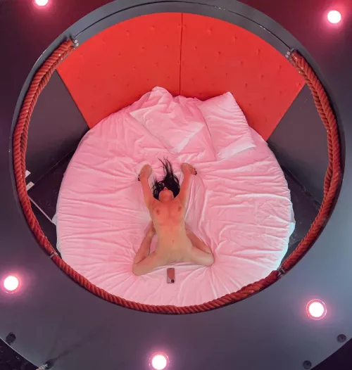 The mirror above the bed is my old dream