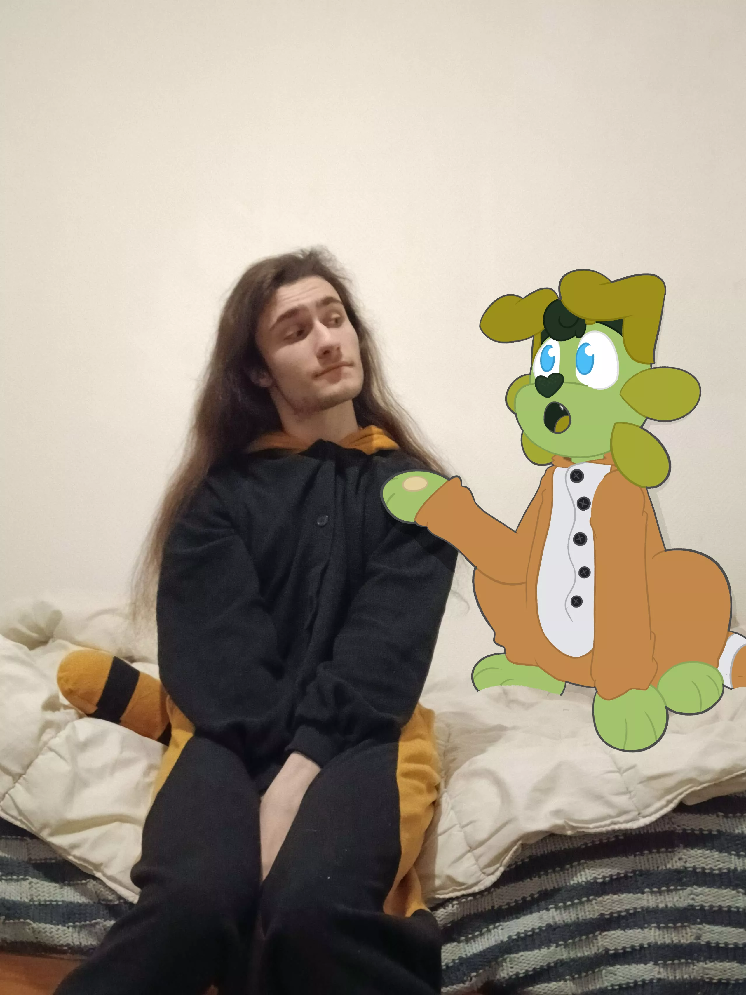 The small pajamas party