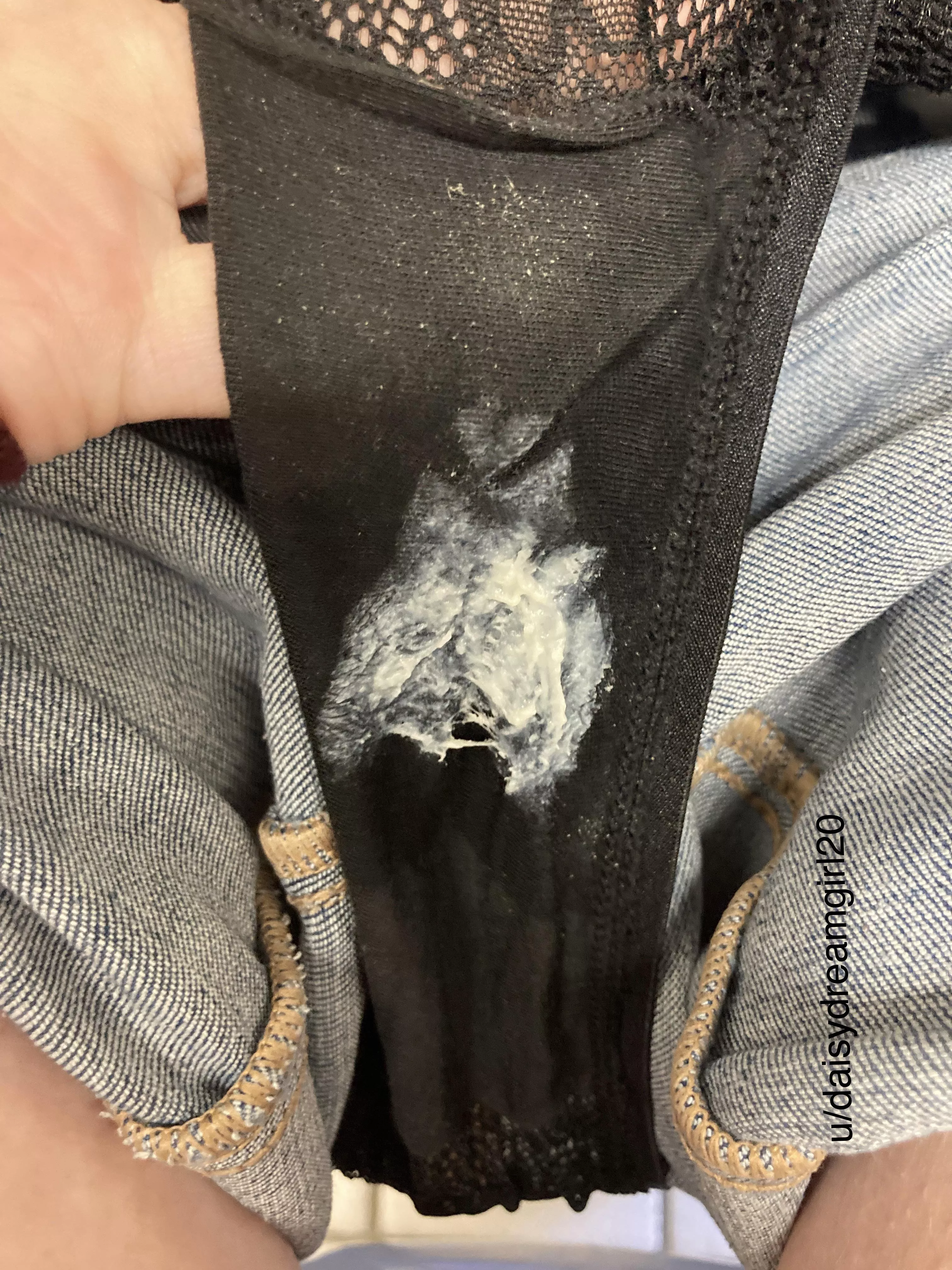 this spot got very wet