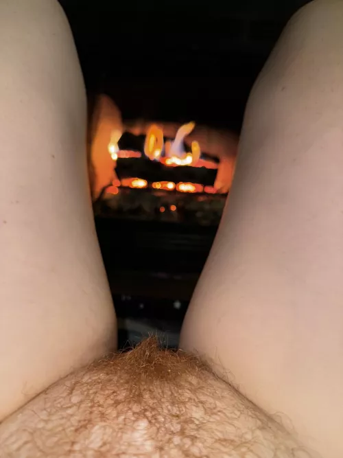 Warming the rug up for you 