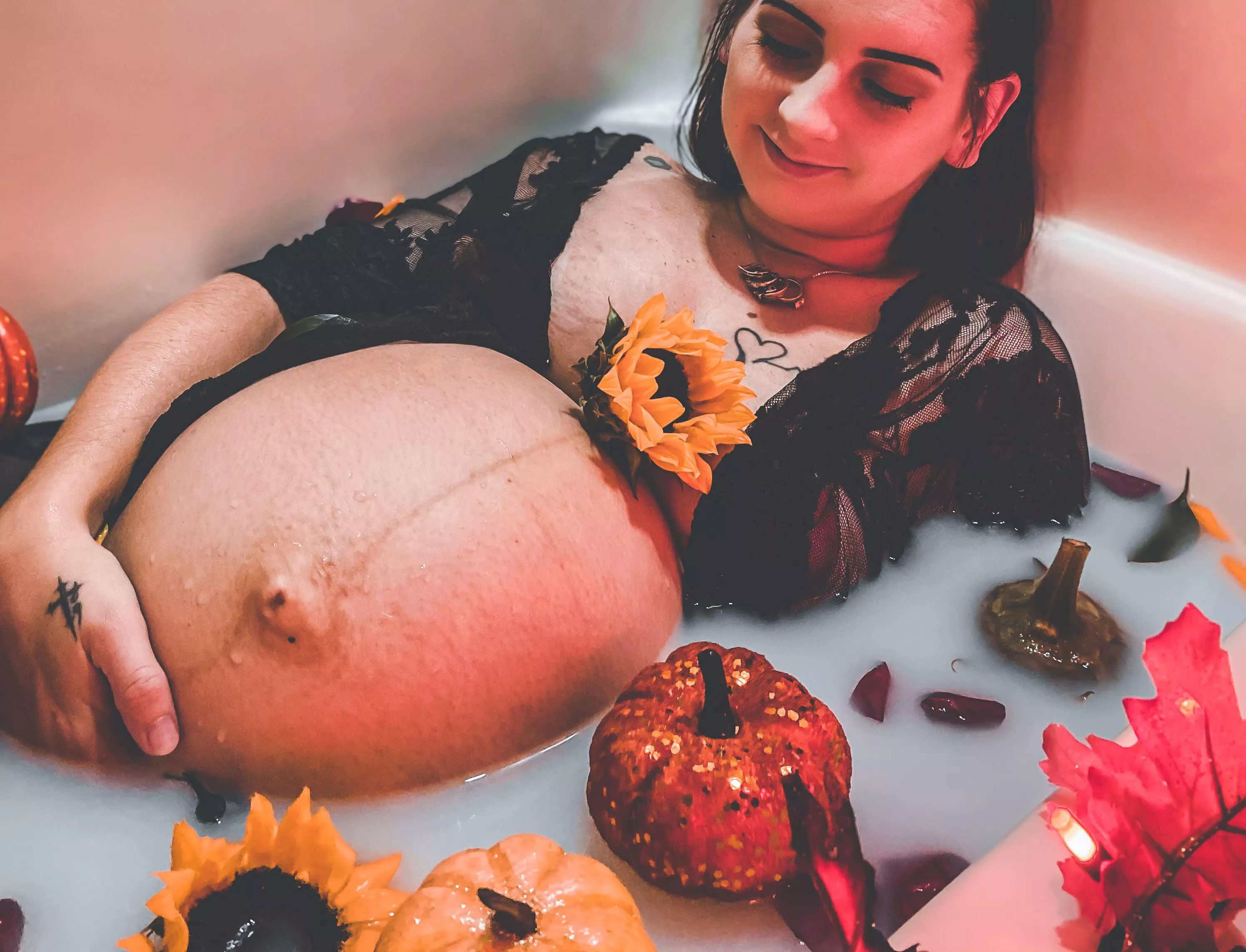 Would you cum on my sexy belly?