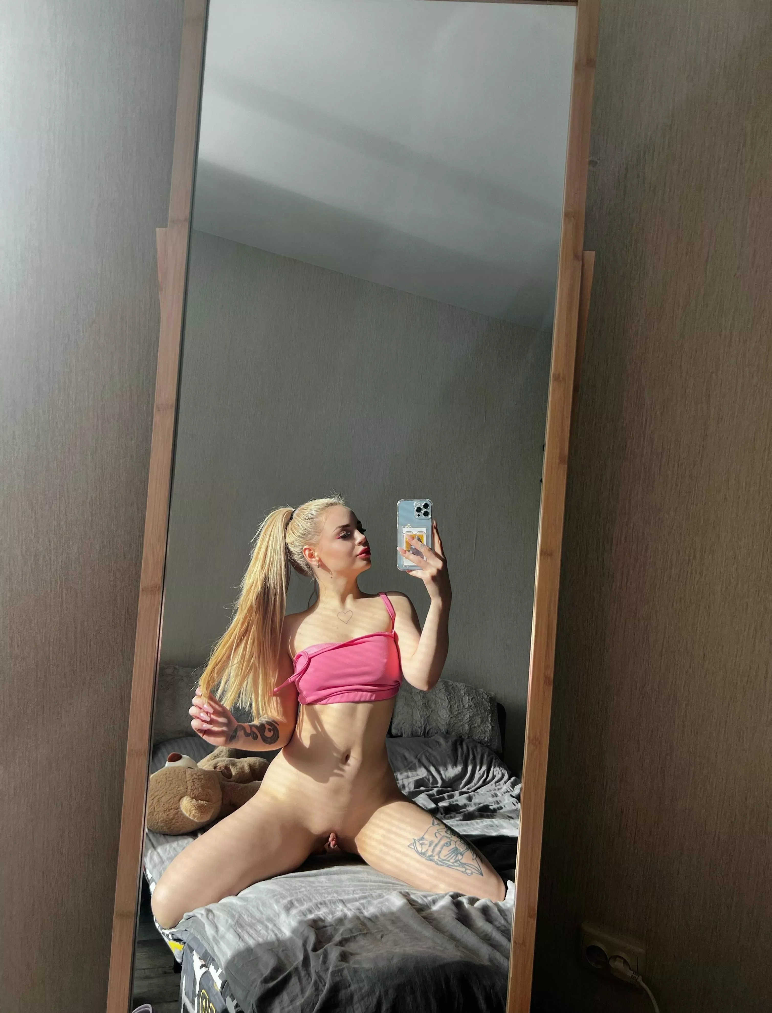 You know, I spent a lot of time taking picture of my tits