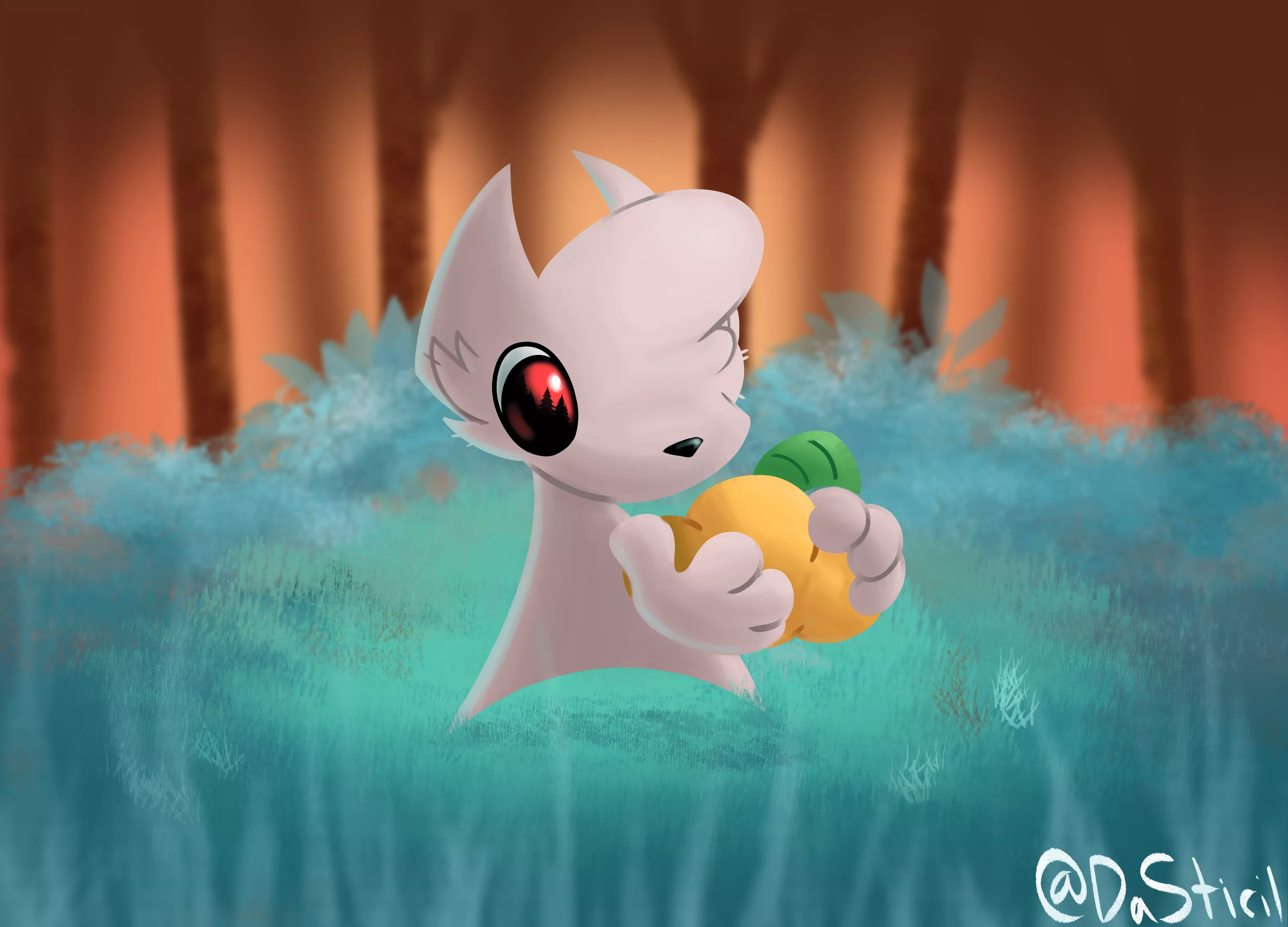 a creature discovers a froot