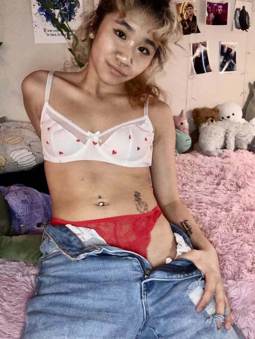Barely legal Asian.. Any boob suckers in here