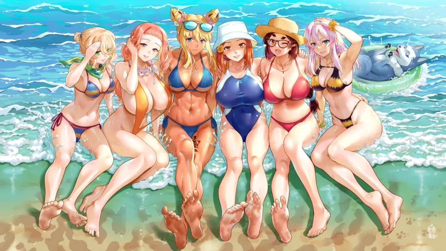 Beach Babes (HungKasai)