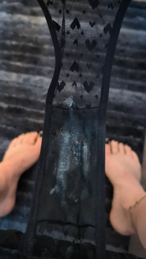 Cream pied this morning 💦