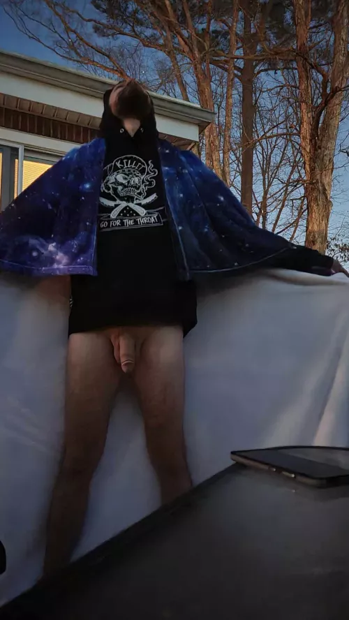 Enjoying mother nature