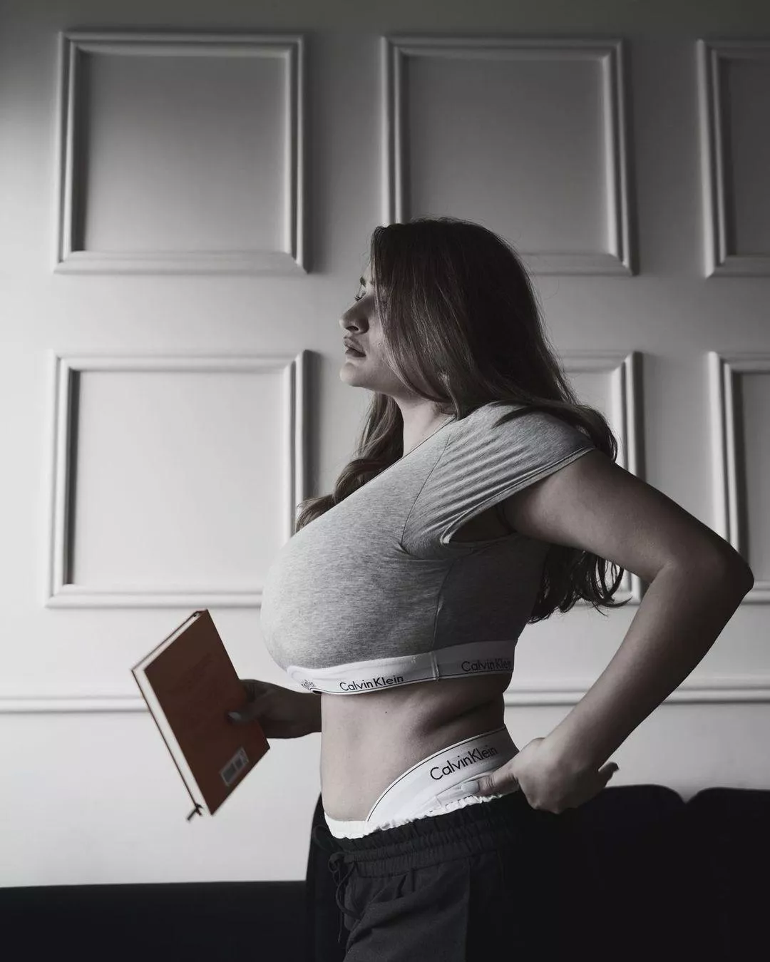 Even bigger than her face !!