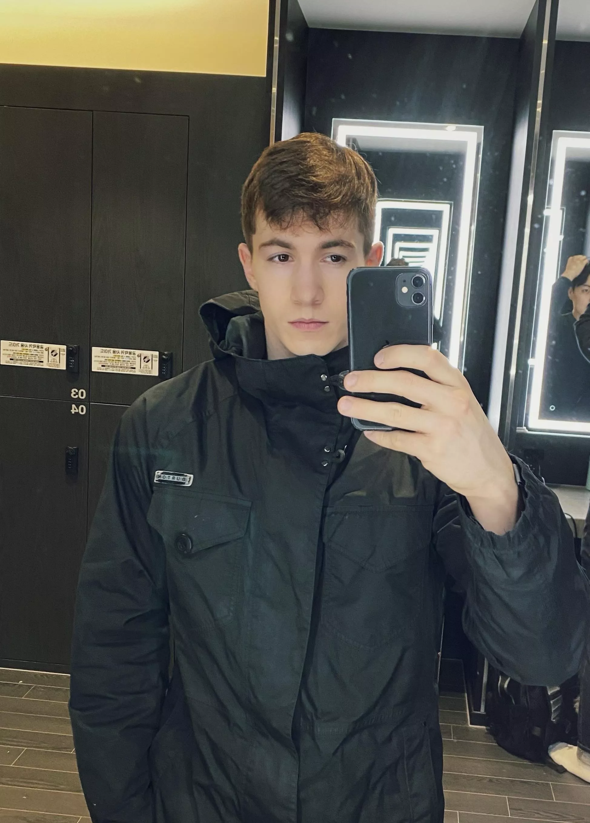 forgot to grab the gym selfie when i was still in gym gear but