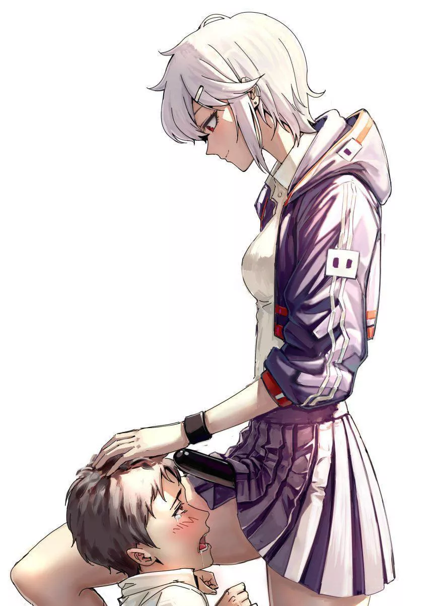 Get it nice and wet like a good boy