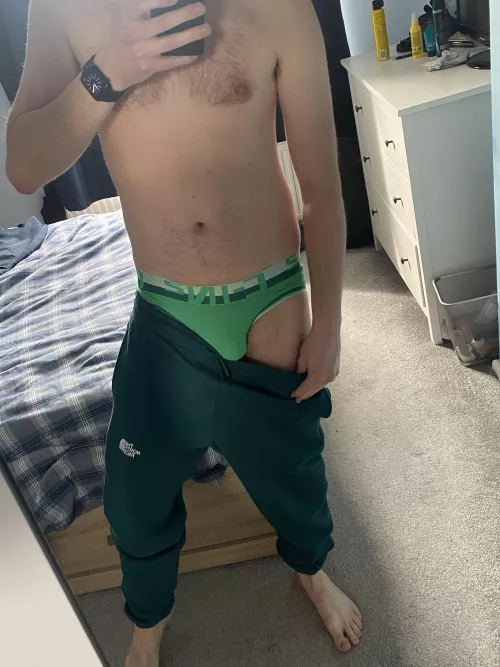 Green for St Paddy’s Day