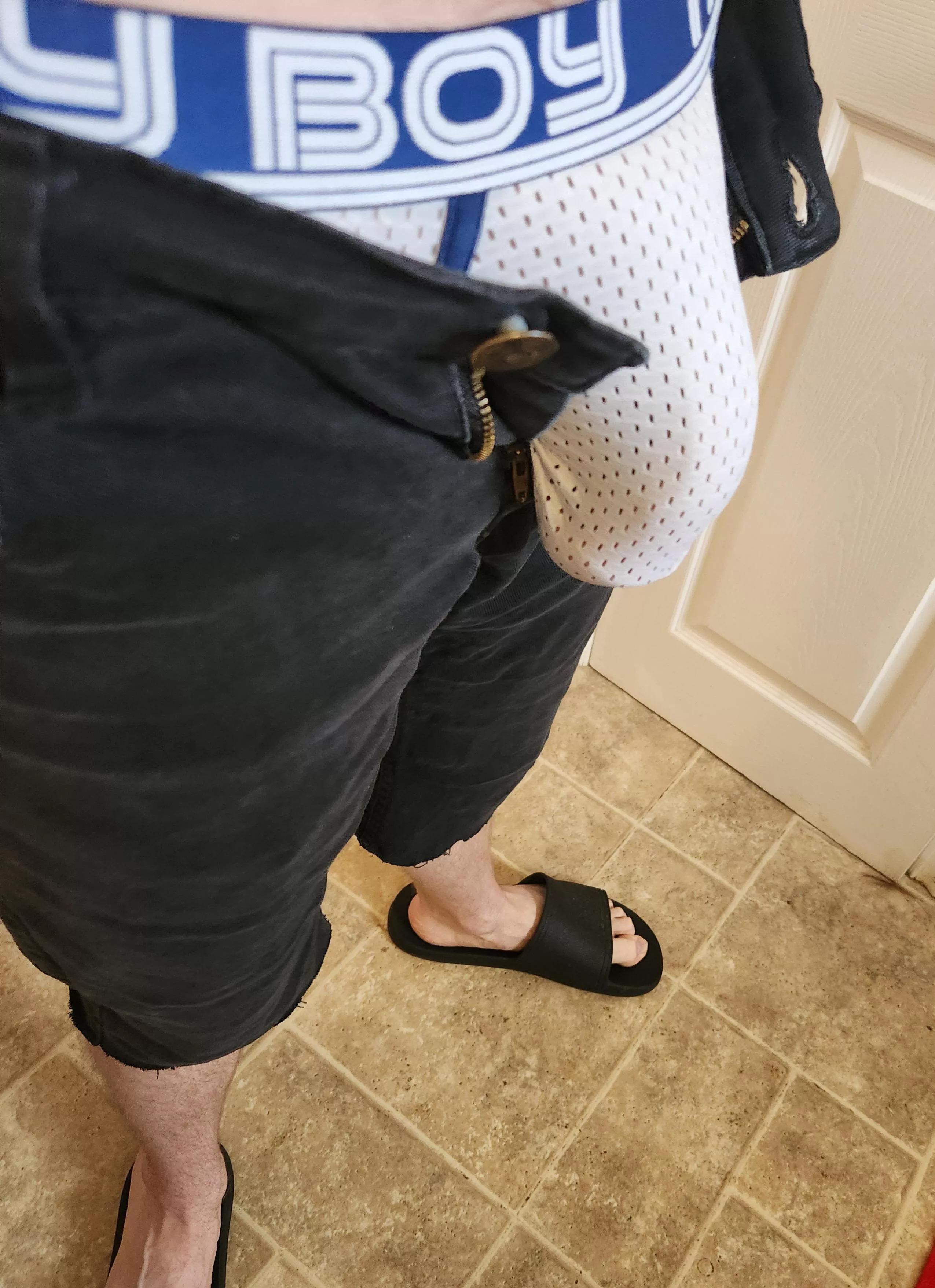 He Just Doesn't Want to Go Back In