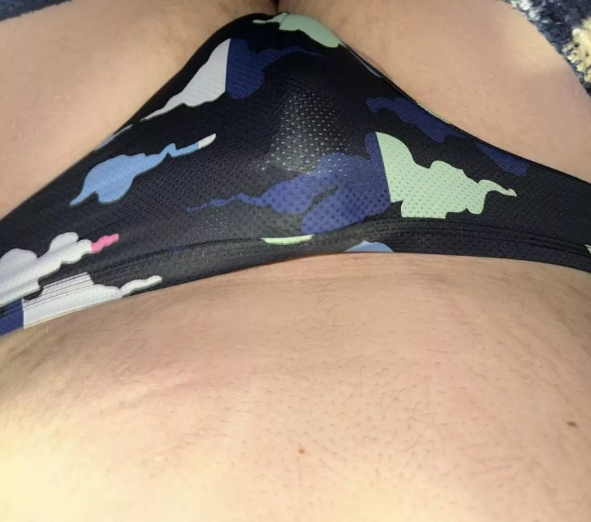 How’s my panty bulge?