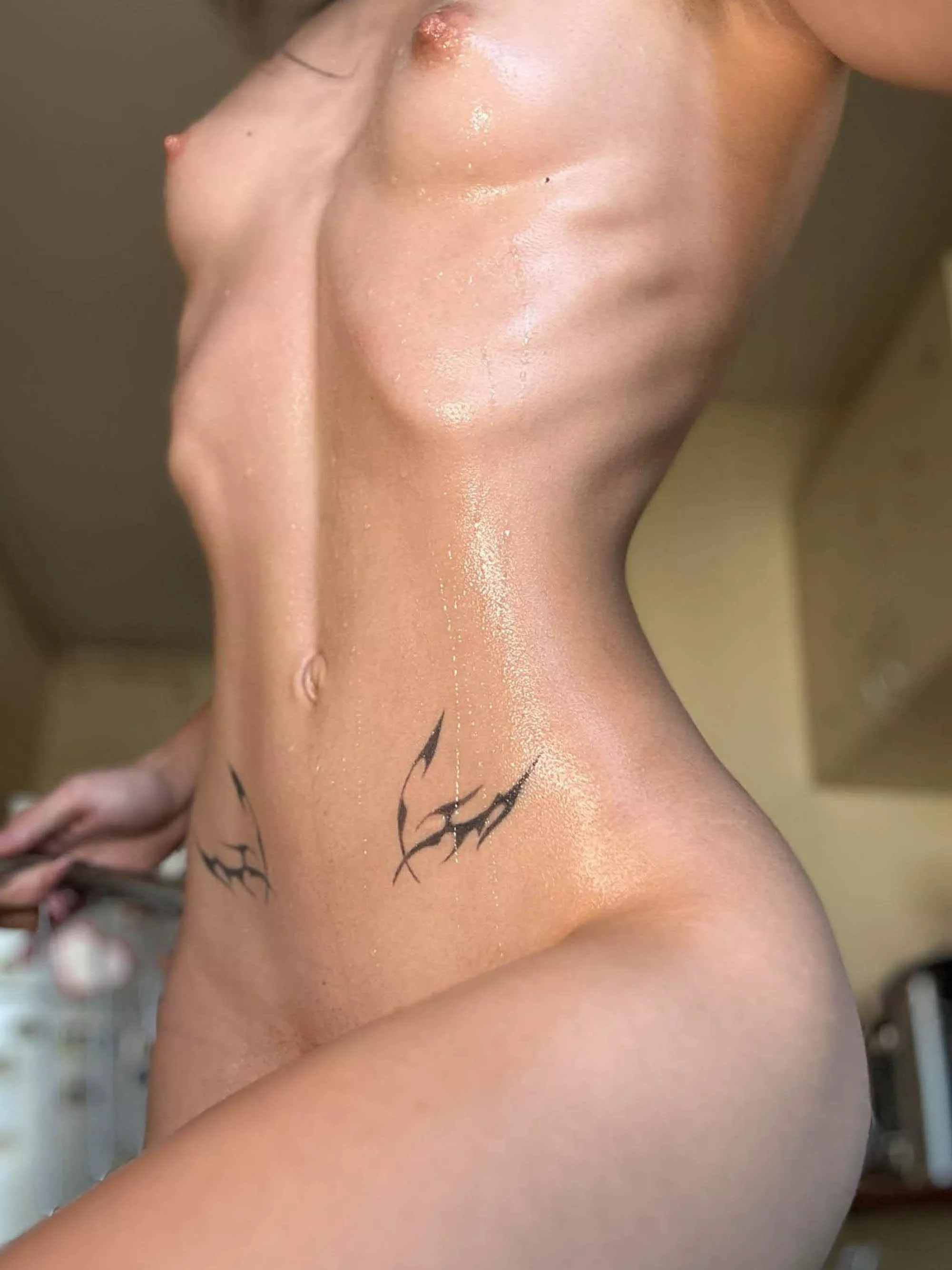 I love being naked in my room