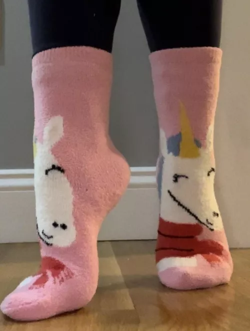 I love my unicorn socks 🦄🩷