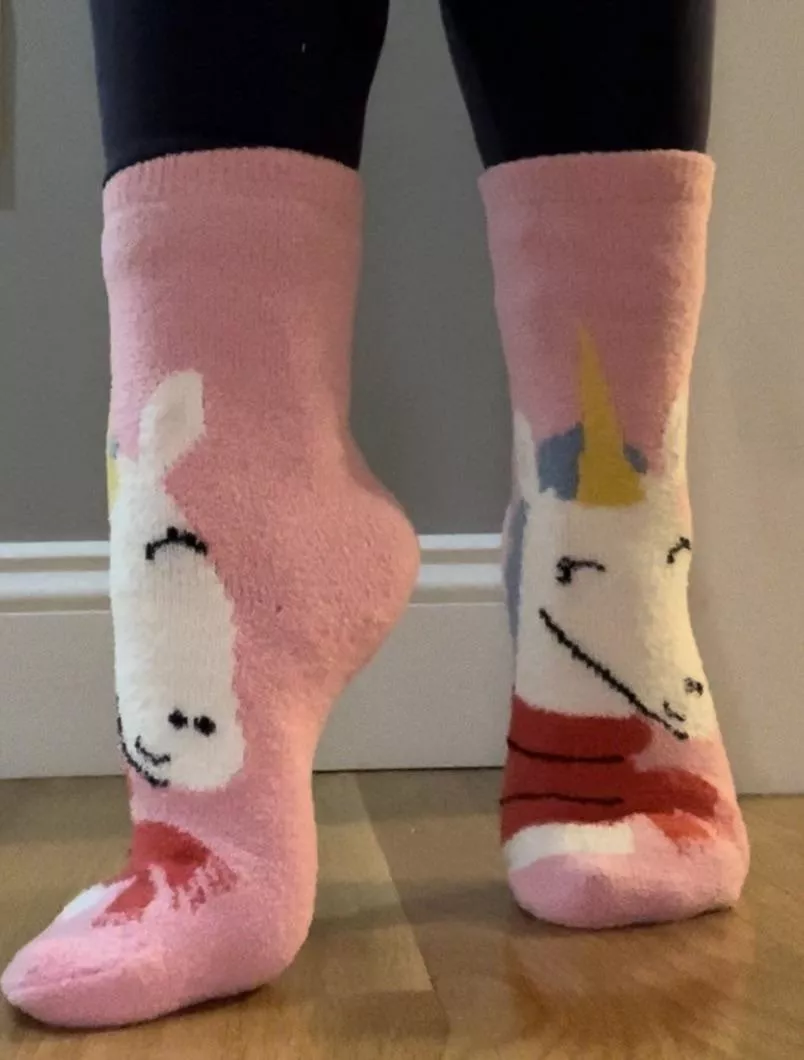 I love my unicorn socks 🦄🩷