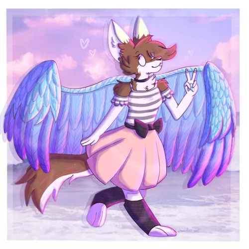 I think I found the first time I drew Snow in that outfit