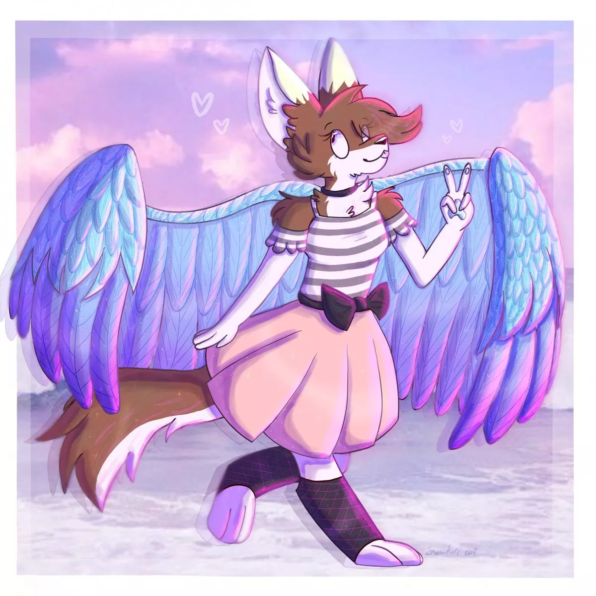 I think I found the first time I drew Snow in that outfit