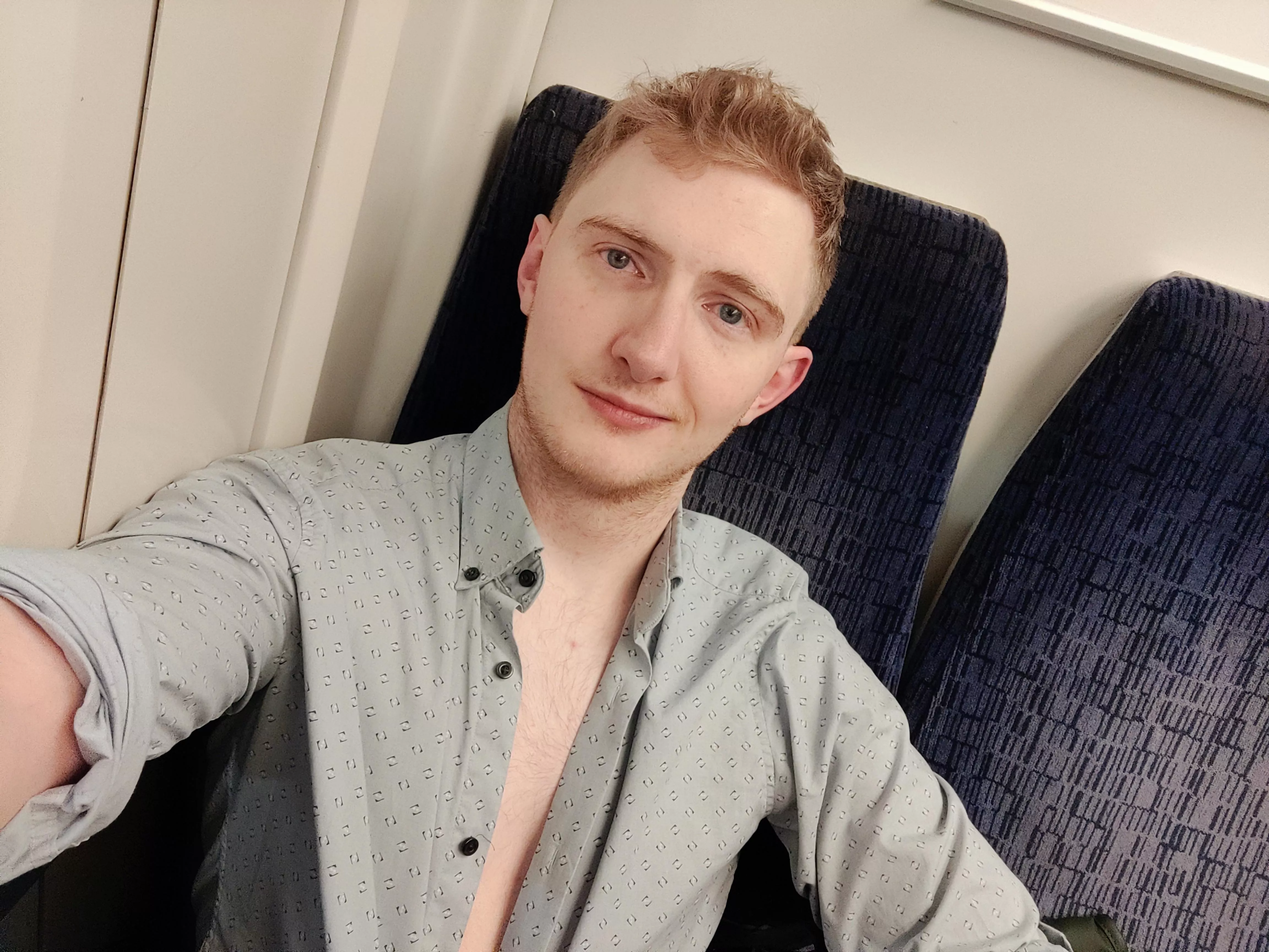 Keep me company on the train?