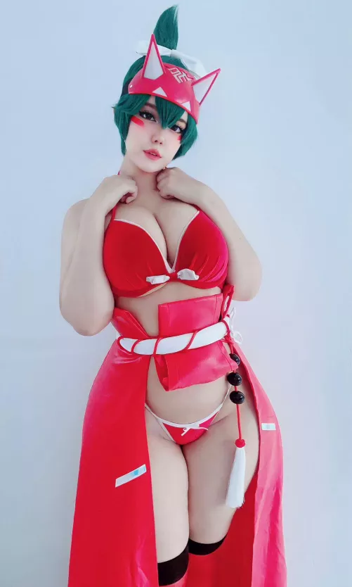 Kiriko from Overwatch. Cosplay by me