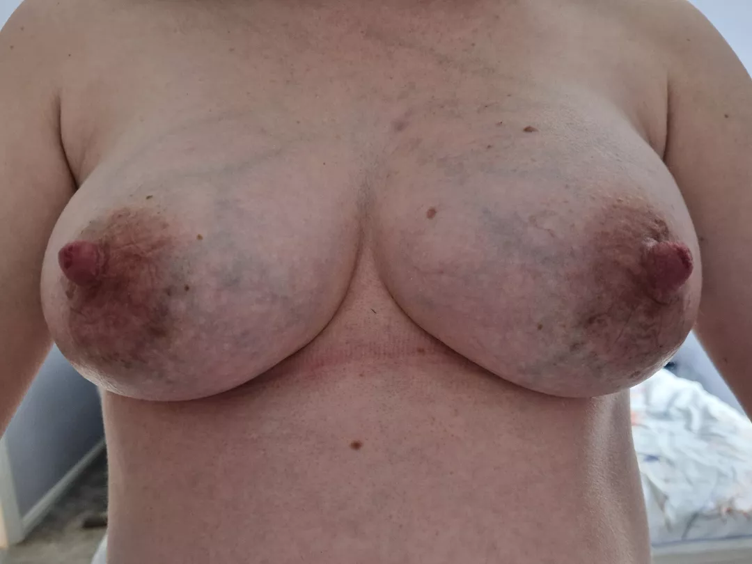 Milk has just come through. Desperately needs draining