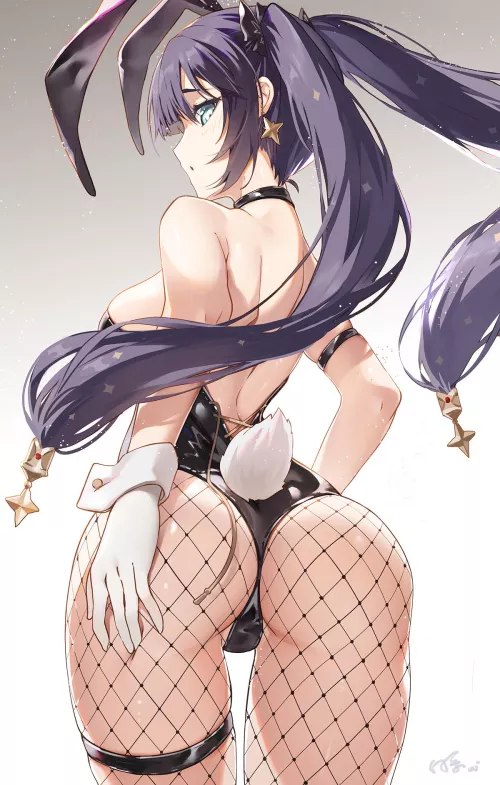 Mona makes for a fantasstic bunny girl