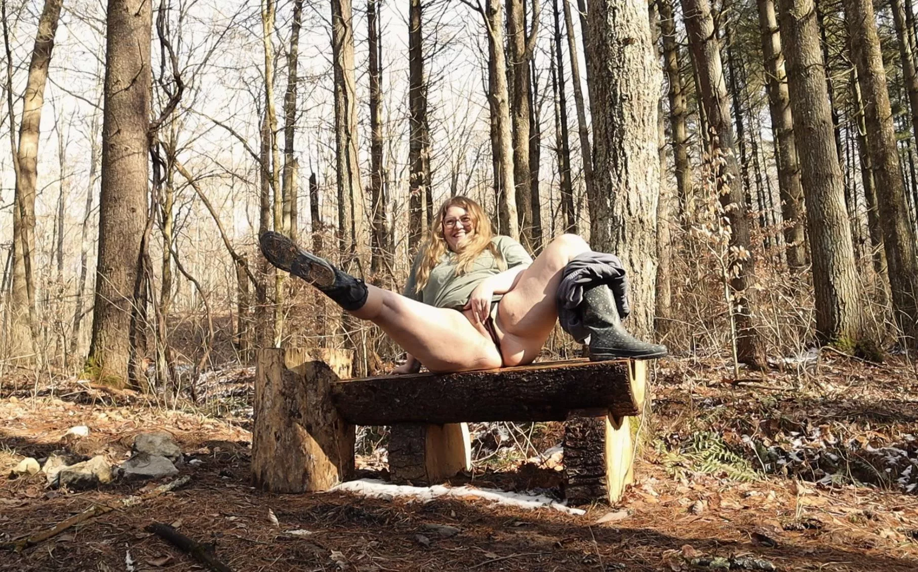 muddy fun in the forest 