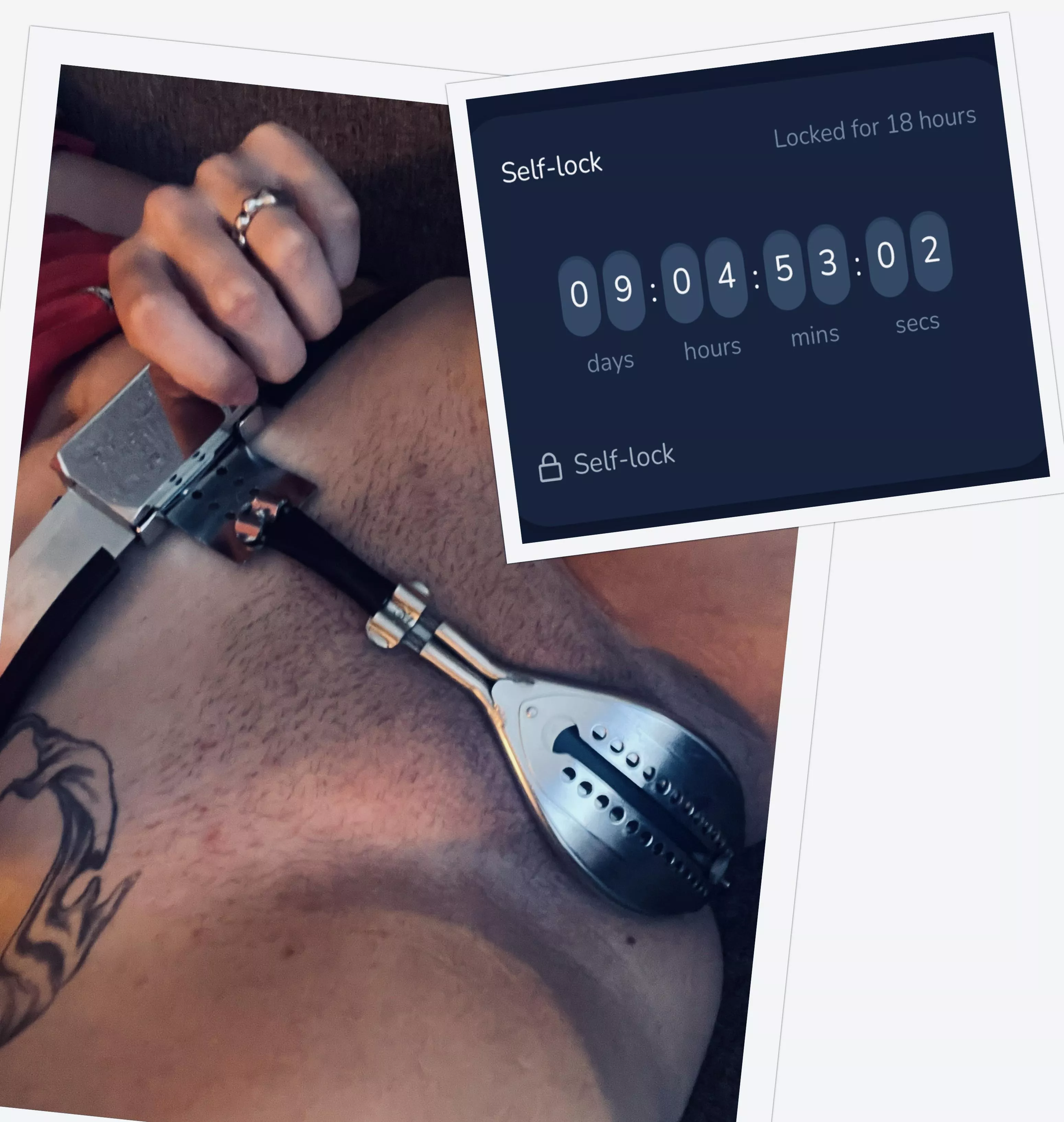 My longest lock up yet!